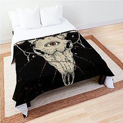 Whitechapel Deer Skull Comforter