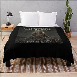 Whitechapel This Is Exile Album Cover. Throw Blanket