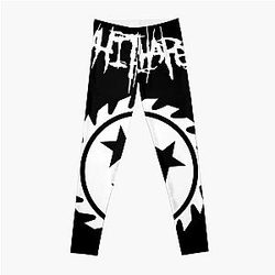 Funny Gift Band From Whitechapel America Retro Wave Leggings