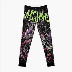 Funny Gifts For Deathcore Whitechapel Band Gift For Fans Leggings