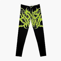 Mens Womens Deathcore Whitechapel Band Funny Fans Leggings