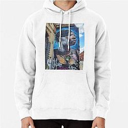 Street Art, Whitechapel, England Pullover Hoodie