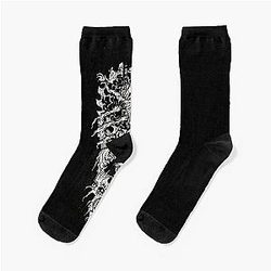 Funny Man Deathcore Whitechapel Band Love You Fans Socks