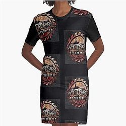 Whitechapel Recorrupted Ep Album Cover Graphic T-Shirt Dress
