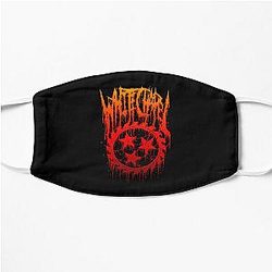 Mens Womens Deathcore Whitechapel Band Funny Men Fan Flat Mask