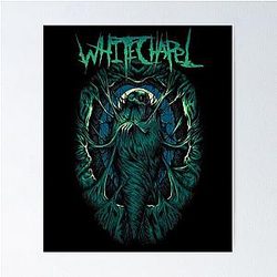 WhITeChApEl - green Classic Poster