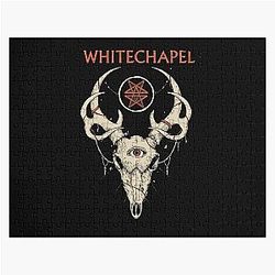 Music Vintage Retro Desain Whitechapel Band More Then Awesome Jigsaw Puzzle