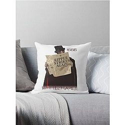 Jack The Ripper - 1888 Whitechapel Throw Pillow