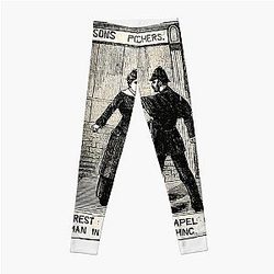 Day Gift For Arrested In Whitechapel Vintage Photograp Leggings
