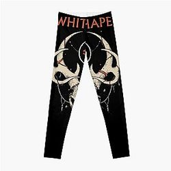 Music Vintage Retro Desain Whitechapel Band More Then Awesome Leggings