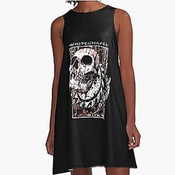Whitechapel Artwork A-Line Dress