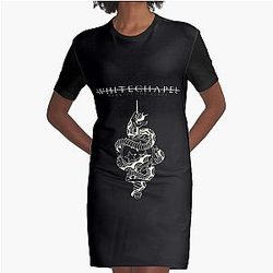 Mens Womens Best Selling Of Whitechapel Vintage Retro Graphic T-Shirt Dress