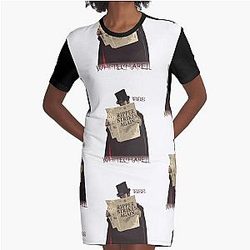 Jack The Ripper - 1888 Whitechapel Graphic T-Shirt Dress