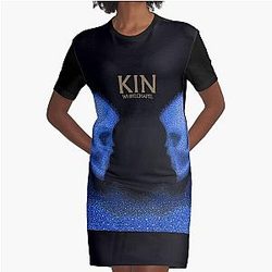 Whitechapel KIN Skull Graphic T-Shirt Dress