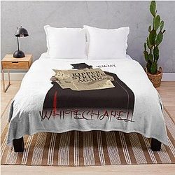 Jack The Ripper - 1888 Whitechapel Throw Blanket