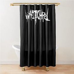 Whitechapel Logo Deathcore  Shower Curtain