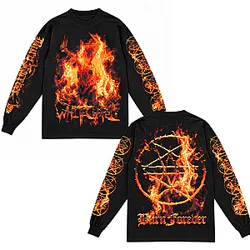 Europe Tour 2026 Merch Hymns In Dissonance Burn Forever DTNK2809 Whitechapel Sweatshirts