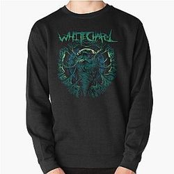 Special Present Best Selling Of Whitechapel Light Blue Vintage Photograp Pullover Sweatshirt