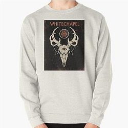 Whitechapel Deer Skull Pullover Sweatshirt