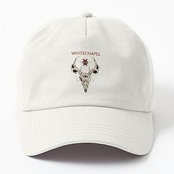 Music Vintage Retro Desain Whitechapel Band More Then Awesome Dad Hat