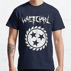 Funny Gift Band From Whitechapel America Retro Wave Classic T-Shirt