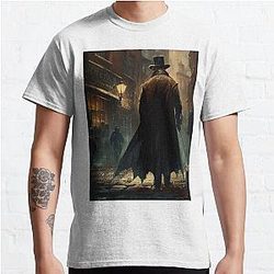 Jack The Ripper Of Whitechapel London Classic T-Shirt