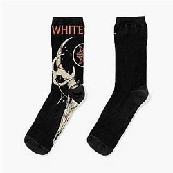 Music Vintage Retro Desain Whitechapel Band More Then Awesome Socks