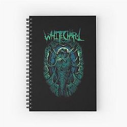 Whitechapel Green Tank Top Spiral Notebook