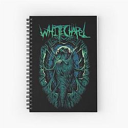 Whitechapel Abstract Spiral Notebook