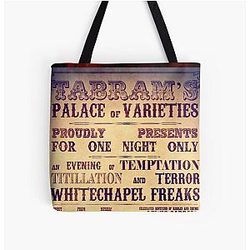 Don't Go Into The Cellar - Whitechapel Freaks All Over Print Tote Bag