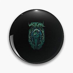 WhITeChApEl - green Classic Pin