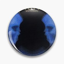 Whitechapel KIN Skull Pin