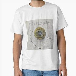 Whitesnake cracked wall there  is a gold logo Classic T-Shirt