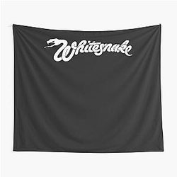 Whitesnake Logo Tapestry