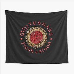 Whitesnake Logo Brand Tapestry