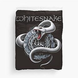 Whitesnake Band Logo Duvet Cover