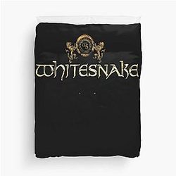Whitesnake Logo The Old Whitesnake Brand Duvet Cover
