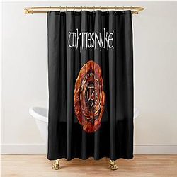 Whitesnake Shower Curtain