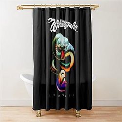 Whitesnake Shower Curtain