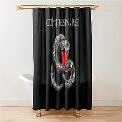 Whitesnake Shower Curtain
