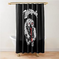 Whitesnake Shower Curtain