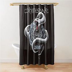 Whitesnake Band Shower Curtain