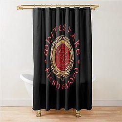 Whitesnake Logo - The Old Whitesnake Brand Shower Curtain