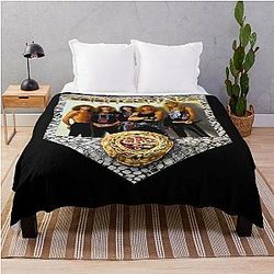 Whitesnake '89 Classic T-Shirt Throw Blanket