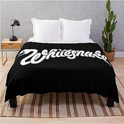 Whitesnake New Logo Throw Blanket