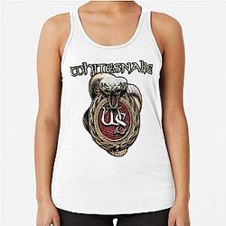 Awesome First Day Just A Girl In The World Whitesnake Tank Top