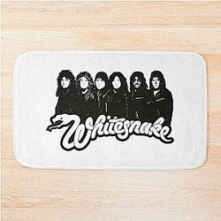 Whitesnake Logo - The Old Whitesnake Logo Brand Bath Mat