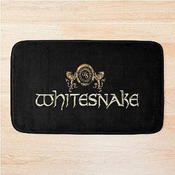Whitesnake logo - The old Whitesnake logo brand Whitesnake Bath Mat