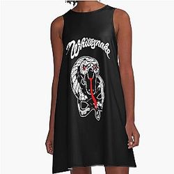 Whitesnake A-Line Dress