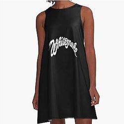 Whitesnake A-Line Dress